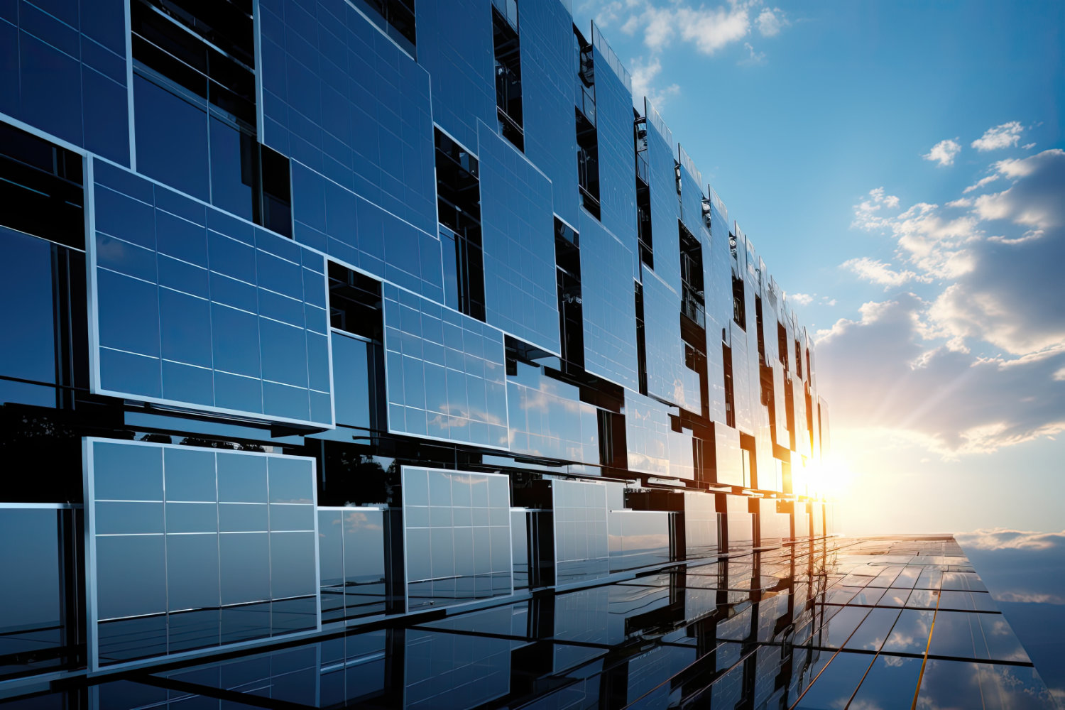 Gebäudeintegrierte Photovoltaik BIPV